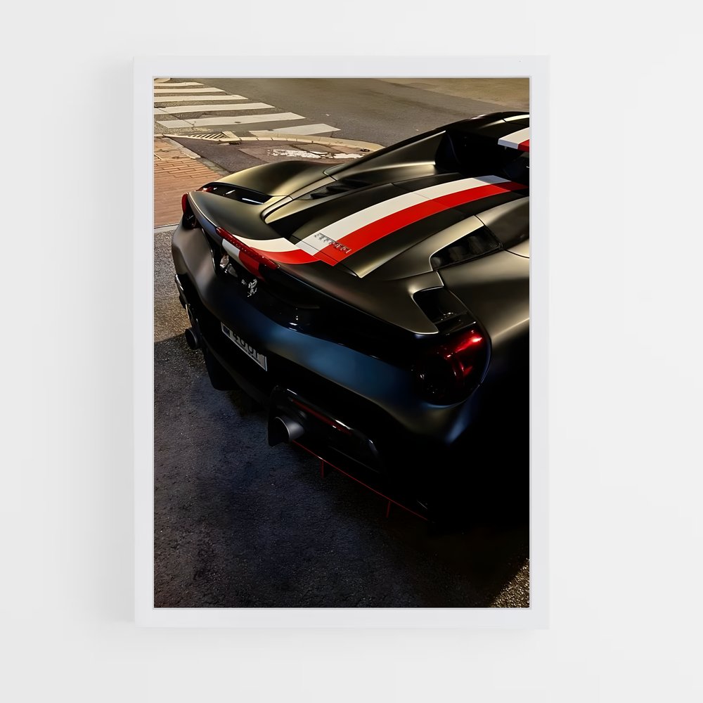 Poster Pista Admirez – affiche Ferrari (vue 3)